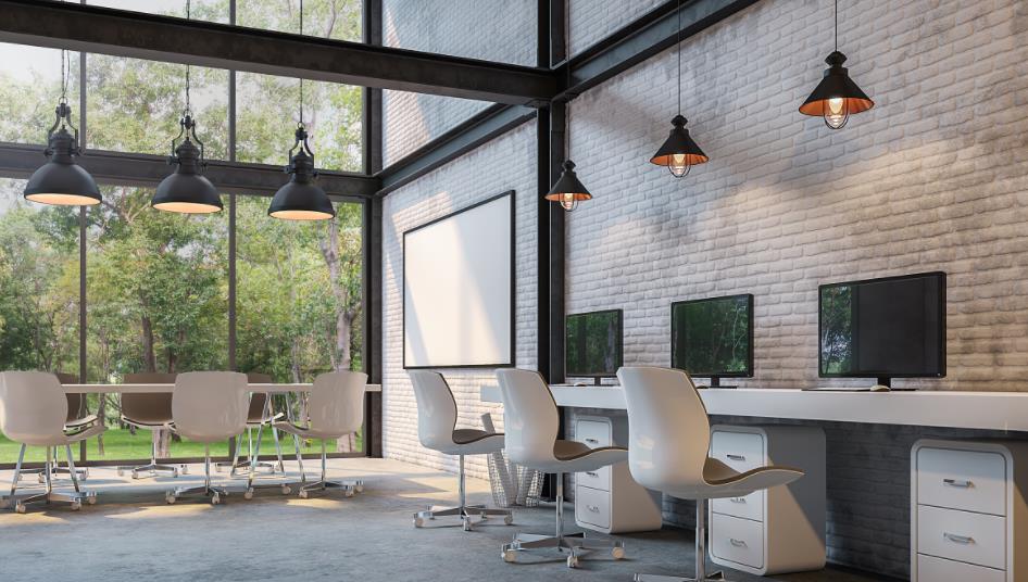 上海流行的工業(yè)風(fēng)辦公室設(shè)計(jì),辦公室無(wú)吊頂如何做隔斷設(shè)計(jì)？